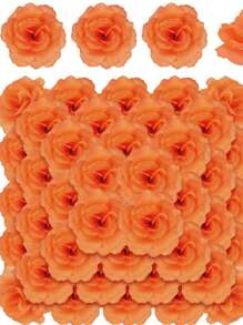 2pcs Women's Middle Eastern Festival Gold, Silver, Green, Orange, Pink, Blue Rose Flower Hair Clips, Casual Bohemian Hawaii Beach Party Elegant Halloween Christmas Accessories, Festival Outfits For Women, Girly, Christmas, Hair Accessories, Valentines Accessories, Head Accessories, Hairpin,Summer,Holiday,Travel - Multicolor - View 9