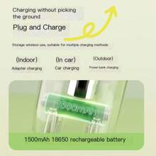 Akane 便携式 16 刀片个人搅拌机，低噪音电动自动榨汁机，带隐藏式盖子 - 彩色 - 查看 10