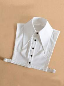 New Women Solid Color Polyester Detachable Collar, Casual Accessory For All Seasons - Multicolor - View 4