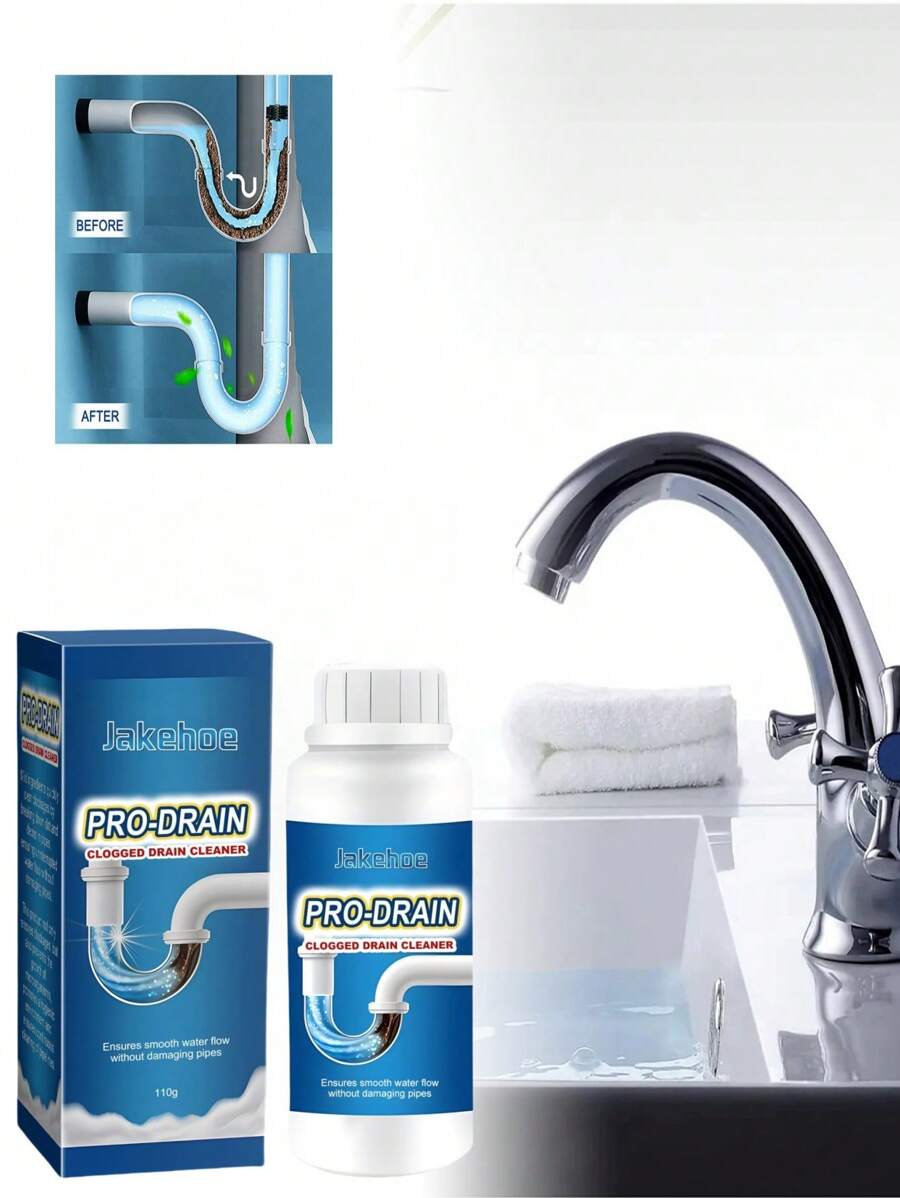 Pipe Dredging Agent Kitchen Sink Toilet Floor Drain Sewer Blockage Cleaning Dredging Agent - Powdery - View 1