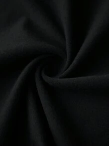 Women Tank Top, Sleeveless Tops Crew Neck Solid Slim Fit Summer Clubwear For Daily - Black - View 9