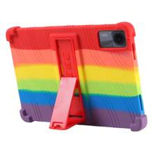 适用于小米 Redmi Pad SE 平板电脑的保护壳 安全防震硅胶支架保护套 适用于小米 Redmi Pad SE 11 英寸 2023 硅胶保护套 兼容 Redmi Pad SE 11 支架防震平板电脑保护套 儿童保护壳 柔软