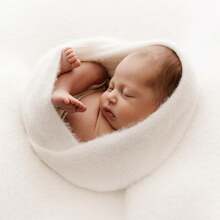 羊绒弹力婴儿裹巾 新生儿摄影道具 背景毯 裹巾 男孩女孩摄影棚拍摄配件