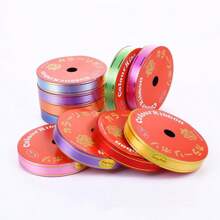 1.6m Gold Edged Ribbon, Party & Wedding Supplies, Balloon Tying Rope, Wind Chimes, Ribbon Packaging, Colorful Ribbon, Holiday Decoration