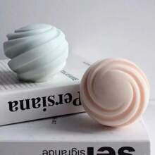 Multifunctional Rotatable Ball DIY Handmade Fragrance Plaster Silicone Mold - White - View 5