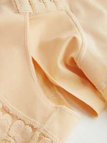 Shape Wear European And American Mesh One-Piece Shapewear With Waist Cinching, Abdominal Tightening, Hip Lifting, And Body Hugging Waist Trainer Corset Gym Accessories - Apricot - View 6