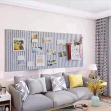 1pc 40*60cm Vertical Groove Felt Board, Nordic Style Creative Felt Message Board, Photo Background Wall Decor Display Room Decor Home Decor Bathroom Decor Bedroom Decor Room Decoration Stuff Living Room Decor House Decor Home Decor Living Room Wall Art Wall Paper Stickers Wallpaper Wall Stickers Wall Sticker