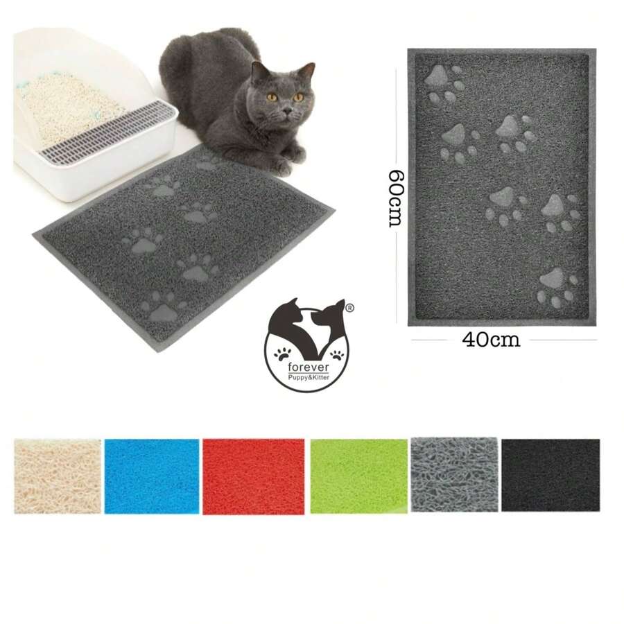 1 Stück zufällige Farbe Futter-Matte für Katzen, Fußmatte