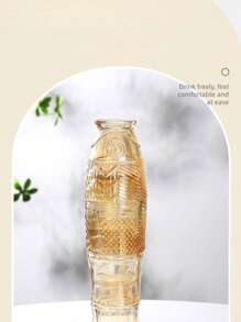 4件/套，创意鲤鱼玻璃杯套装，金鱼玻璃堆叠杯，家用玻璃杯套装，节日礼品杯 - 彩色 - 查看 10