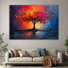 Landscape Canvas Wall Art, Canvas Art Print,Classic Style Wall Hanging Decor, Wall Art Poster,Framed Ready To Hang,Picture Paintings Artwork Prints, For Living Room Bedroom Bathroom Home Office ,Ready To Hang(Multi-Color)