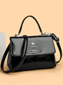 Fashion Retro Women's Handbag High Quality Soft Leather Women Wallet Small Square Bag Famous Luxury Female Crossbody Bags 2026 - Black - View 2