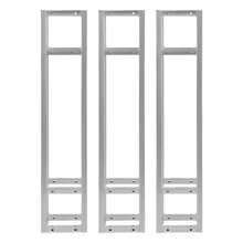 Rainaut 3pcs Heavy-Duty Metal Square Box Truss System For DJ Lighting - 39.37" X 7. 87" X 7.78" | Durable, Sturdy & Weather-Resistant | Ideal For Weddings, Concerts, Exhibitions, Promotions, And Events | Easy Assembly, No Power Needed, Galvanized Finish - Silver - View 5
