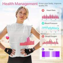 SENBONO Women Smart Watch With Fitness Tracker, Wireless Call, Smart Sitting Reminder, Real-Time Weather Forecast, Pedometer - Stylish New Sports Design For Active Women, Compatible With Android And IOS - Rose Gold - View 7