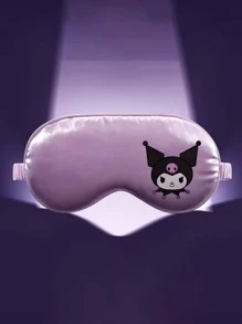 Sanrio Purple Kuromi Silk Breathable Cool And Skin-Friendly Improve Sleeping Mask For Women, Cute Pink My Melody Home Bedroom And Office Rest Lightproof Eye Masks, Cinnamoroll Summer Vacation Cruise And Car Travel Essentials Eye Cover Accessories, Airport Airplane Must Haves Eye Patches, Pompompurin Stuff, Bachelorette Party And Bridesmaid Proposal Gifts, Sanrio Authorized Items.