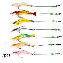 7cm Luminous Bionic Shrimp Soft Lure For Sea Fishing, Suitable For Bass, Carp And Other Fish - Multicolor - View 6
