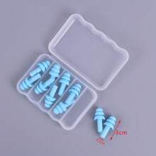 5 Pairs Silicone Ear Plugs, Sleeping Ear Plugs, Noise-Proof Ear Plugs, Swimming Ear Plugs - Multicolor - View 3