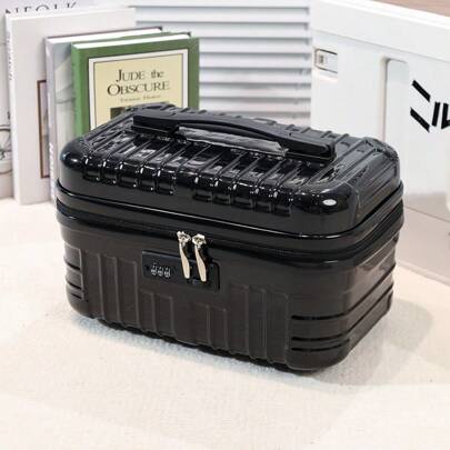 16 英寸手提行李化妆包，女士大容量密码包，防水洗漱化妆品收纳包