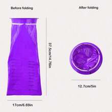 10pcs Vomit Bags, Pregnant Women Motion Sickness Bags, Car Portable Sick Bags For Kindergarten, Hospital, School, Disposable - Multicolor - View 4