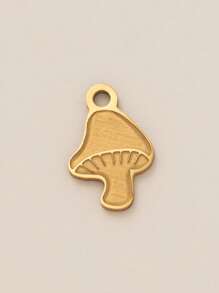 1Pc Personalized Stainless Steel Pendant, DIY Jewelry Accessories, Drip Oil Coating Pattern, Suitable For Bracelets, Necklaces, Earrings