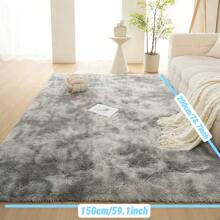 Nordic Style Printed Plush Carpet With Anti-Slip Bottom, Water Absorbent For Bathroom, Soft And Comfortable With Thick Sponge, Suitable For Living Room, Bedroom, Balcony, Study Room, Bathroom