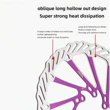 VXM 1 件自行车刹车 160 毫米/180 毫米/203 毫米盘式制动器 MTB DH 盘式转子液压刹车片浮动多色刹车片自行车零件