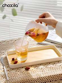 choxila 1 个日式托盘、储物托盘、茶盘、放置餐具、咖啡机或珠宝，适用于每日下午茶、早餐、客厅、办公室、酒店