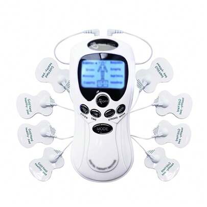 8 Modes 15 Intensities Body Therapy Massager, Digital Meridian Pulse Therapy Device, EMS TENS Muscle Stimulator, Full Body Massager With 8 Electrode Pads, Best Price