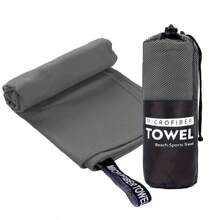 1 Pc Microfiber Towel For Travel, Exercise And Camping, Quick Drying, Super Absorbent, Super Compact, Suitable For Backpacking, Gym, Beach, Swimming And Yoga - Multicolor - View 10