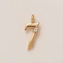 18K Gold Plated Charm Pendants For DIY Necklace & Bracelet, Copper, Lucky Symbols, Fashion Jewelry