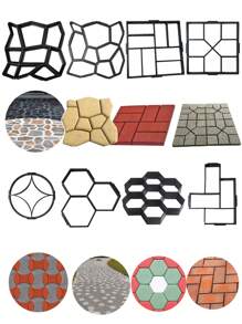 1 pièce Moule de pavage à conception géométrique