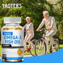 120 Softgels - 3400 Mg EPA 1100 Mg DHA - Fish Oil Softgels, Omega 3 Supplement - 1 Bottle - 查看 5