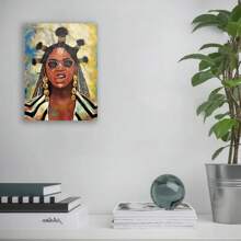 Framed 1pc Canvas Poster Beyonce Black Is King Beyonce Canvas Art Beyonce Canvas Wall Art Poster - 框架 - 查看 4