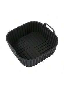 1/2 Pieces Silicone Air Fryer Baking Tray, High Temperature Resistant, Special Silicone Steam Tray For Baking Cakes