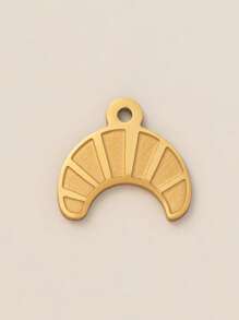 1Pc Personalized Stainless Steel Pendant, DIY Jewelry Accessories, Drip Oil Coating Pattern, Suitable For Bracelets, Necklaces, Earrings