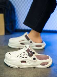 男士洞洞鞋、花园木屐、拖鞋感户外室内休闲情侣拖鞋，适合青少年夏季休闲、户外运动、度假旅行、毕业礼物、生日礼服配饰 - 拖鞋 - 查看 21