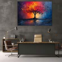 Landscape Canvas Wall Art, Canvas Art Print,Classic Style Wall Hanging Decor, Wall Art Poster,Framed Ready To Hang,Picture Paintings Artwork Prints, For Living Room Bedroom Bathroom Home Office ,Ready To Hang(Multi-Color)