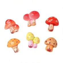 9 Piece Mushroom Fridge Magnet Set - Cute & Creative Kitchen & Office Refrigerator, Whiteboard, Cabinet & Dishwasher Decoration Magnet, Unique Fridge Stickers, Kitchen Decor, Home Decor, Valentine's Day Gifts For Friends & Family Wedding Decoration Birthday Party Fun Home Decorating Stickers