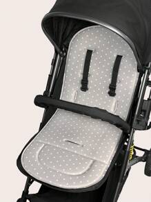 1pc Multi-Functional Baby Stroller Seat Cushion, Breathable & Comfortable For All Seasons, Removable & Washable Anti-Slip Pad, Newborn Infant Stroller Cooling Mat - Multicolor - View 14