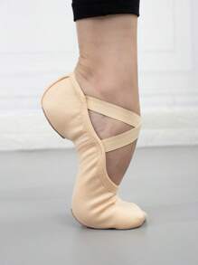 Wuyuan Split Sole 4-way Stretch Canvas Professional Ballet Shoes