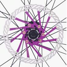 VXM 1 件自行车刹车 160 毫米/180 毫米/203 毫米盘式制动器 MTB DH 盘式转子液压刹车片浮动多色刹车片自行车零件