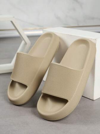 女士休闲软底拖鞋，居家、浴室、宿舍、办公室、海滩等场合穿着舒适