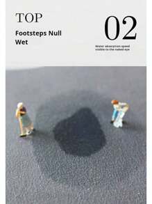 Luxury Anti-Slip Silica Gel Mat - Soft, Absorbent, Quick-Dry, Elegant Gray & Gold Striped Design - Ideal For Kitchen, Bathroom, Entryway - Durable Rubber Backing, Hand Wash Only - Multicolor - View 12