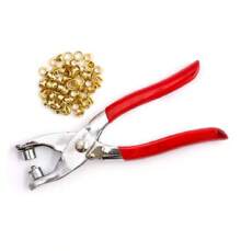 Alicate Furador Aplicador Fixador de Ilhós para Costura Patchwork com 100 ilhós incluso IMT