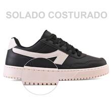 Men's Casual Street Skate Original Sneakers Comfortable And Durable R1452 - 黑色 - 查看 5