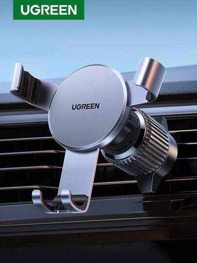 UGREEN UGREEN Air Vent Mount Car Vent Phone Mount Gravity Phone Holder Hands-Free Car Auto Lock Compatible With Iphone 15 14 13 Pro Max Galaxy Realme Phone Holder
