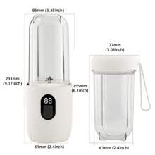 Akane 便携式 16 刀片个人搅拌机，低噪音电动自动榨汁机，带隐藏式盖子 - 彩色 - 查看 5