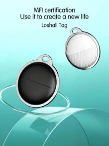 Loshall Tag 全球定位定位器，专为苹果设备设计，支持蓝牙和 GPS 双重定位，精准追踪您的车钥匙、钱包、背包、行李箱等贵重物品。特别适合老人、儿童和宠物防丢。通过智能定位快速找到丢失物品，确保重要物品不会再次丢失，提高生活安全性和便利性，日常生活中必不可少的伴侣。 - 彩色 - 查看 2