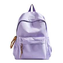 Kawaii All-Match Large Capacity Backpack Korean Version Simple Storage Bag Back To School Office Supplies Cute Stationery