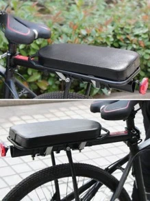 1pc [Rear Extended Cushion Mountain Bike] Mountain Bike Rear Shelf Cushion, Extended Seat Cushion, Riding Equipment Accessories