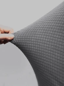 Light Gray Solid Color Waterproof Elastic Curved Chair Package, Chair Cover, Anti Dirt Makeup Chair Cover, Backrest Integrated Modern Nordic Ins Chair Cover, Home Chair Cover